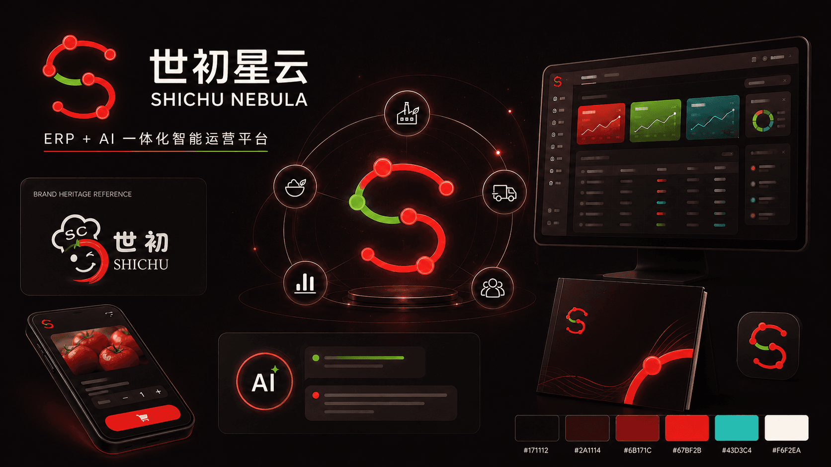 世初星云一体化数字运营平台视觉